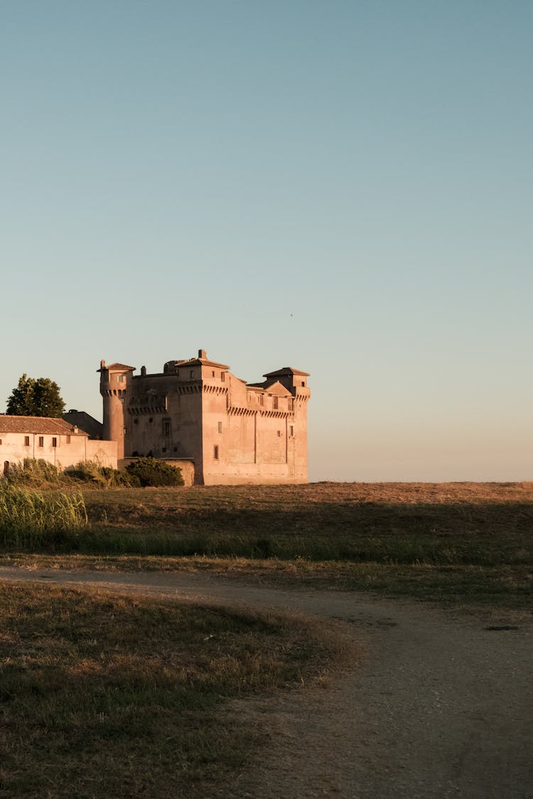 Photograph Of The Santa Severa Castle