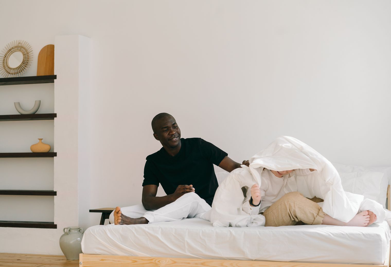 Wool — professional movers carrying furniture on a house move