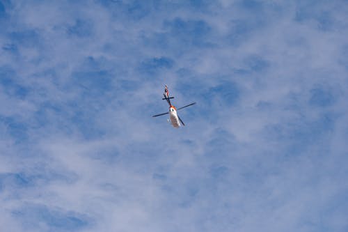 Foto d'estoc gratuïta de cel, helicòpter, hèlix