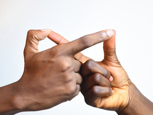 Photo of Hands Touching 