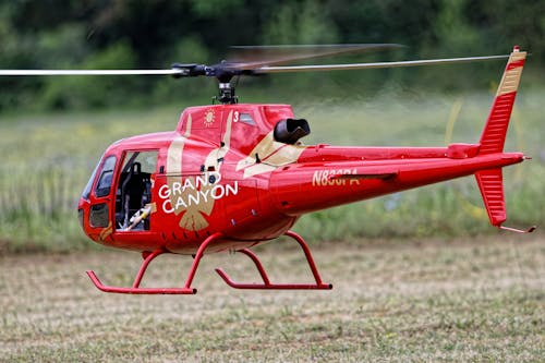 Free Photo of a Radio-Controlled Helicopter with Propellers Stock Photo