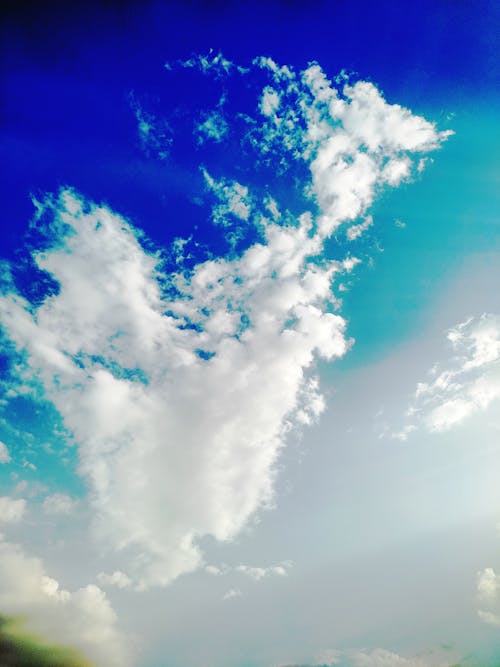 Free stock photo of beautiful sky, blue sky, sky Stock Photo