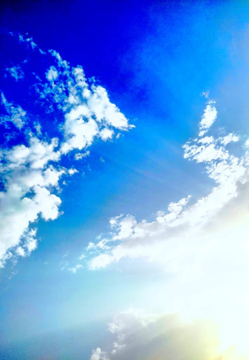 Free stock photo of beautiful sky, blue sky, sky Stock Photo