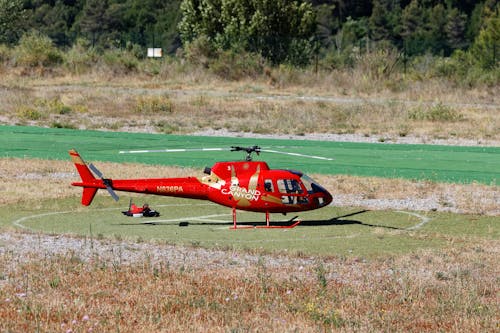 直升機, 直升機停機坪, 航空器 的 免費圖庫相片