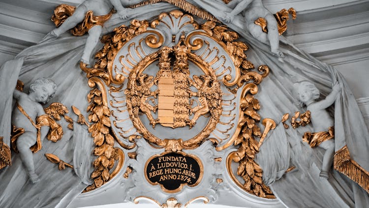 Close Up Of Baroque Ornament 