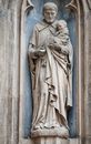 Woman in Dress Concrete Statue