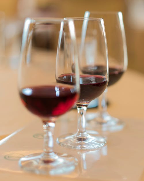 Close-Up Photo of Red Wine