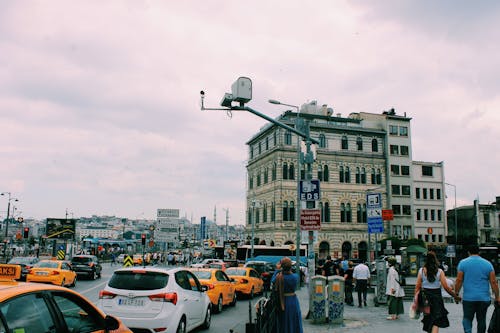 People Walking around the City 