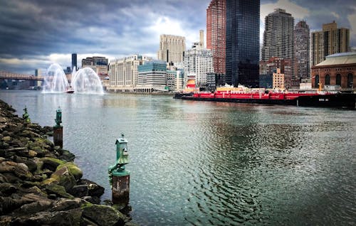 Free stock photo of boats, east river, iphone 5s