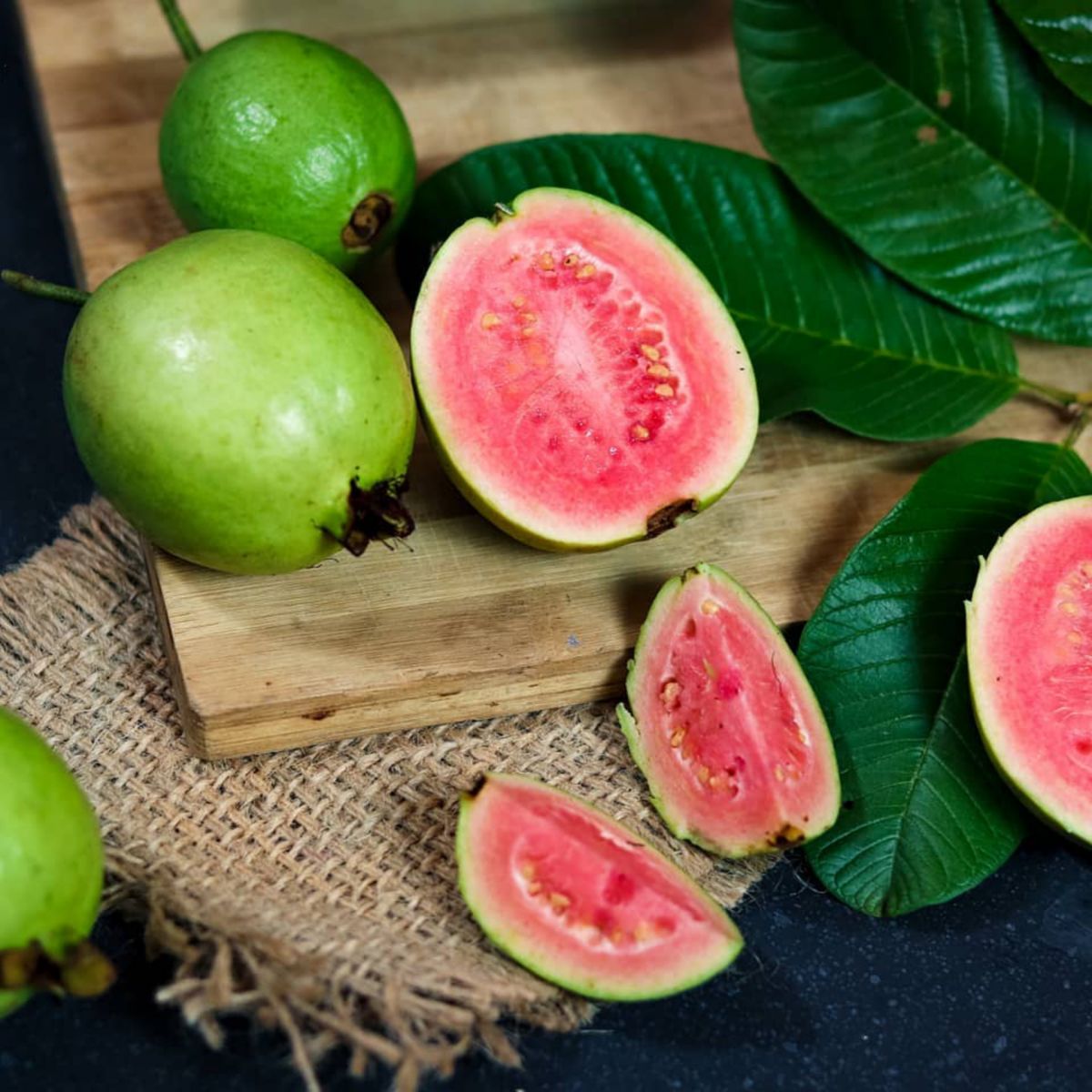 Red Guavas fruit