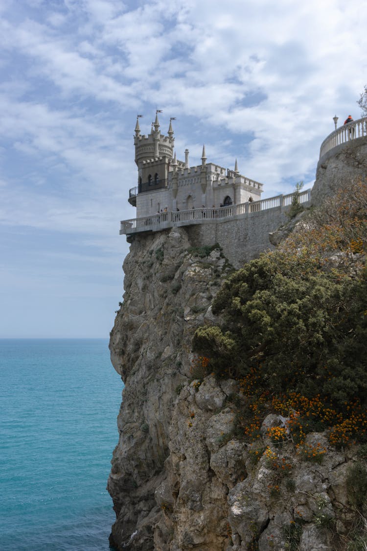 White Castle On A Cliff