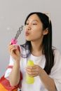 Free stock photo of adolescent, bubble, child
