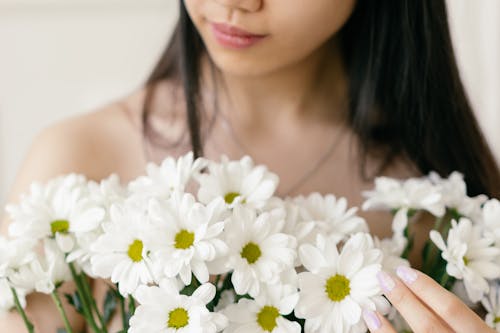 一束花, 女人, 微妙 的 免費圖庫相片