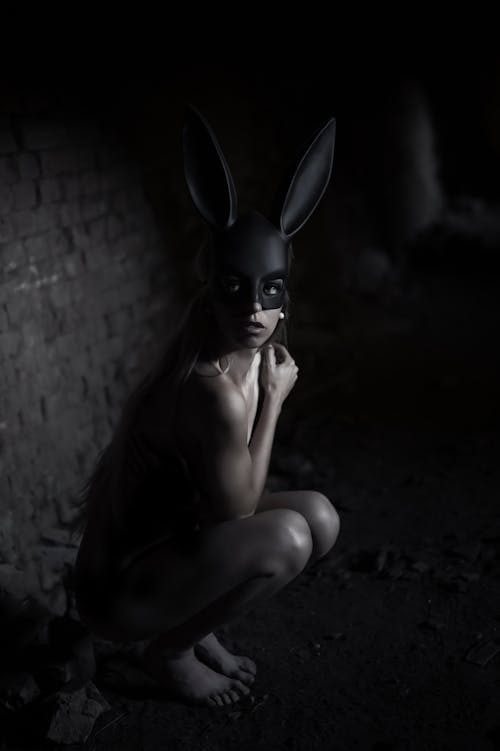 兔子耳朵, 垂直拍攝, 女人 的 免費圖庫相片