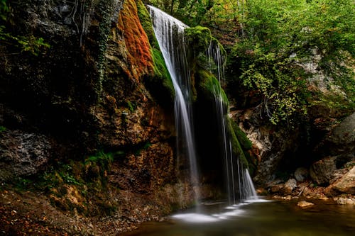 Waterfalls on Rocky Mountain