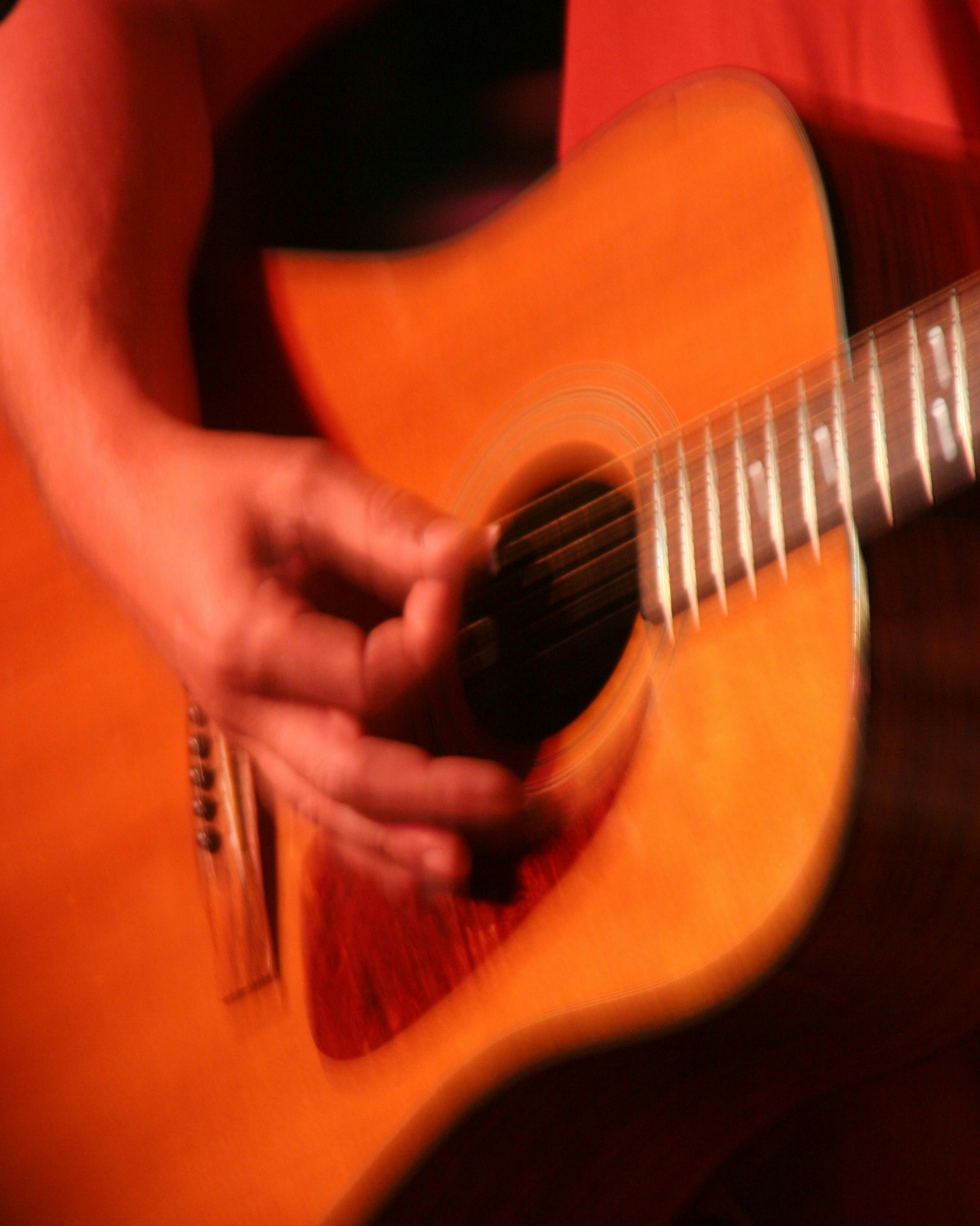 Free stock photo of acoustics, blurred, classical guitar