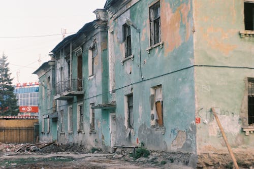 Abandoned Broken Building