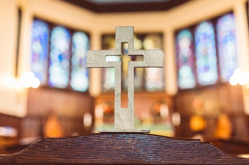 Free Close-up of Wooden Crucifix  Stock Photo