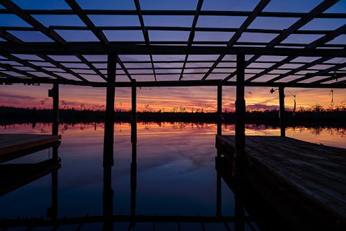 Free stock photo of dock, golden hour, nikon