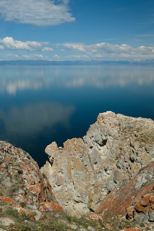 Fotos de stock gratuitas de cielo azul, formaciones rocosas, foto con dron