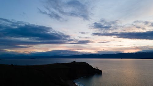 Scenery of the Famous Lake Baikal in Russia