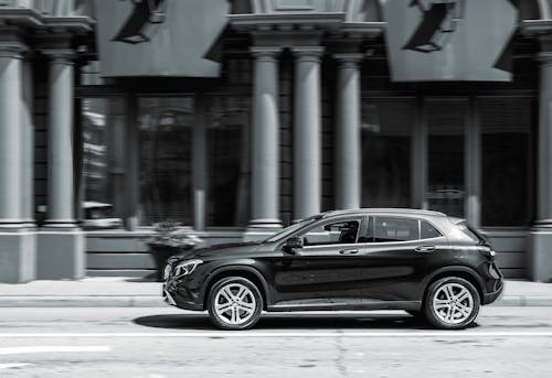 Безкоштовне стокове фото на тему «Mercedes Benz, автомобіль, відтінки сірого»