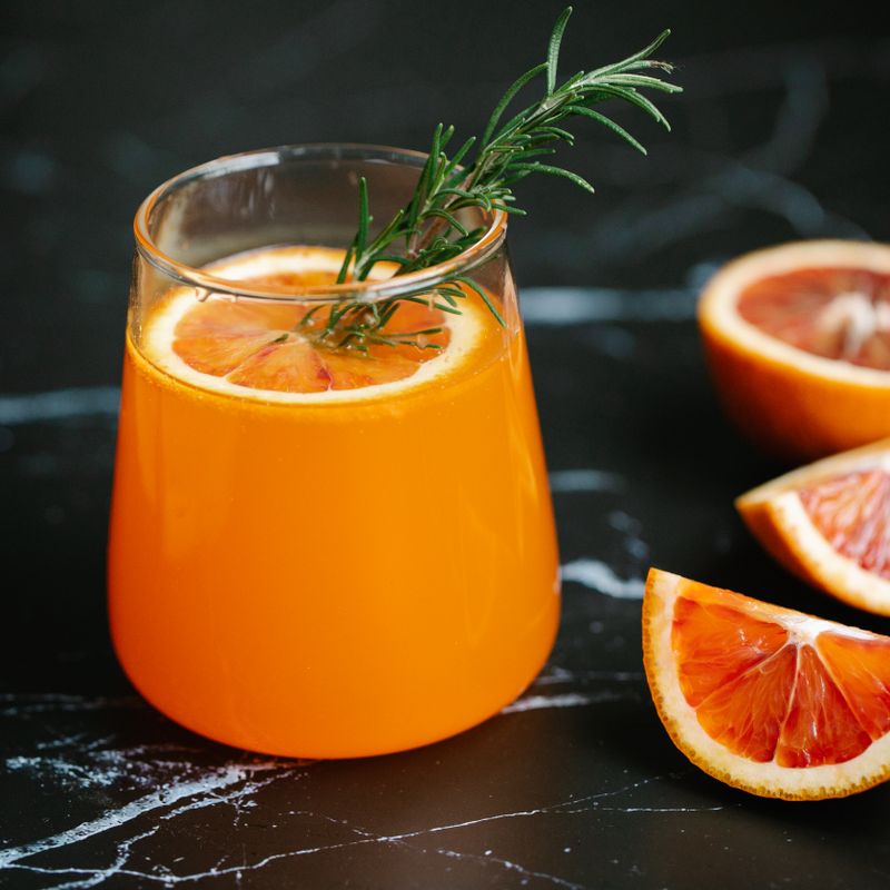 Sicilian Blood Orange Almond Juice