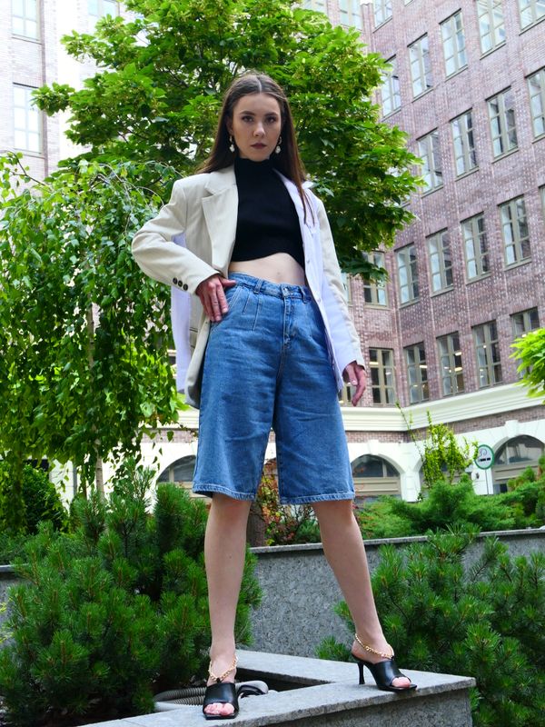Bermuda Shorts and Blazer