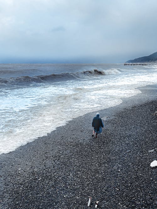 Základová fotografie zdarma na téma chůze, fotka z vysokého úhlu, mávání