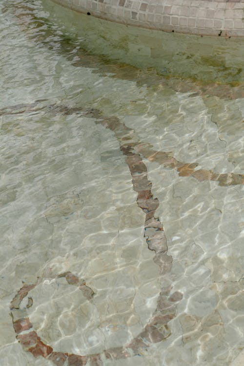 Water on the Pool in Close-up Photography