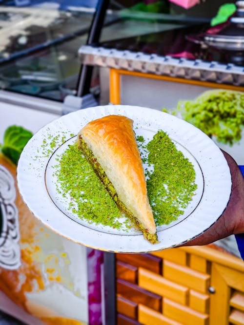 Baklava on Plate