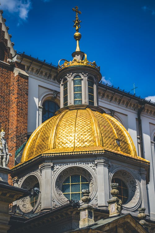 Free stock photo of church, dome, gold