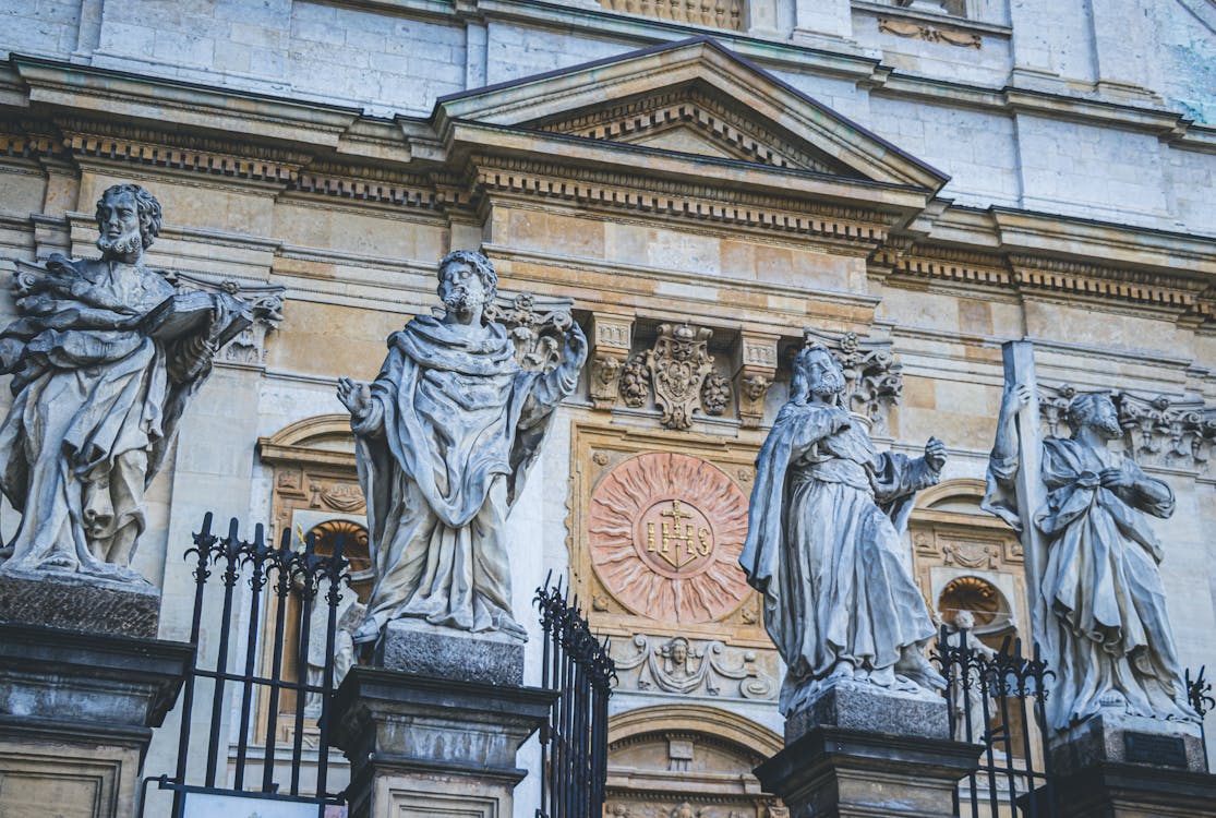 Free stock photo of baroque, church, facade