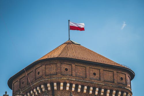 Gratis stockfoto met Polen, toren, vlag
