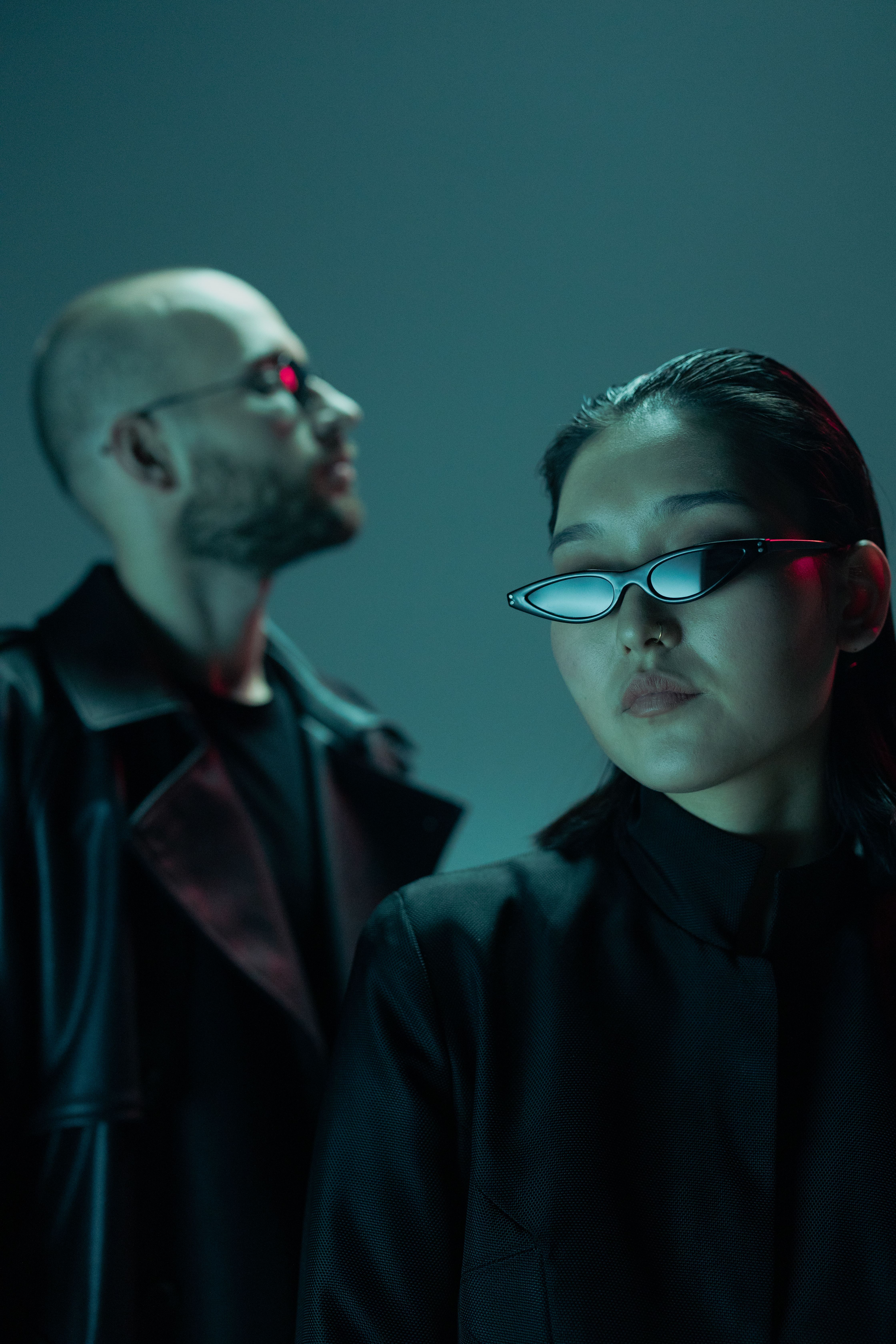 Man and Woman Wearing Sunglasses · Free Stock Photo