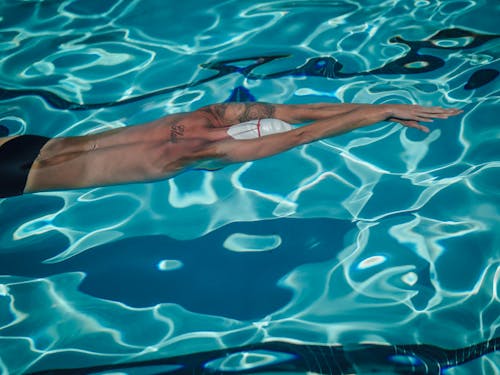 Foto profissional grátis de atleta, consultório, embaixo da água
