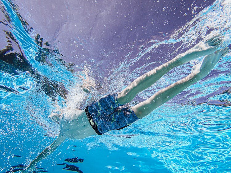 A Man In The Pool 