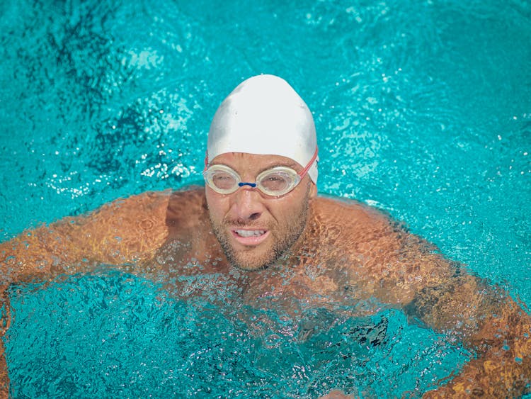 A Man In The Pool 