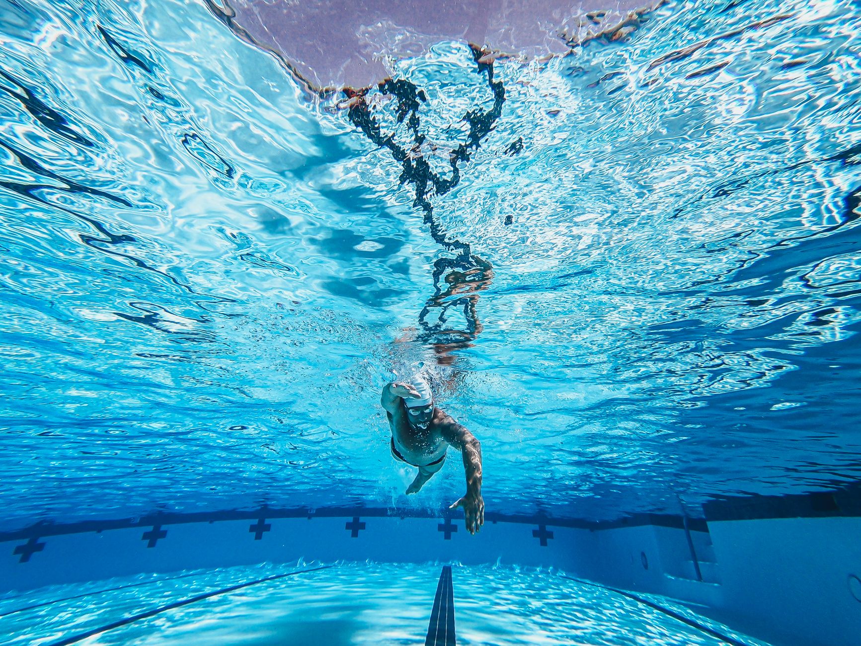 Underwater swimmer