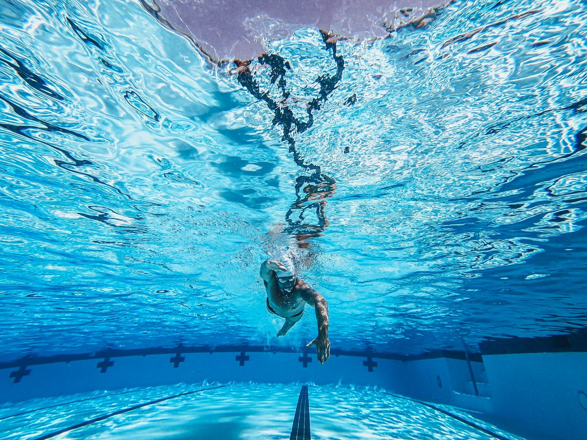 Natación piscina