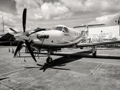 Grayscale Photo of Fighter Plane