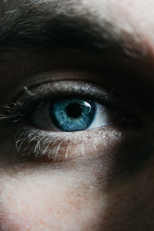 Close-Up of a Person's Eye 