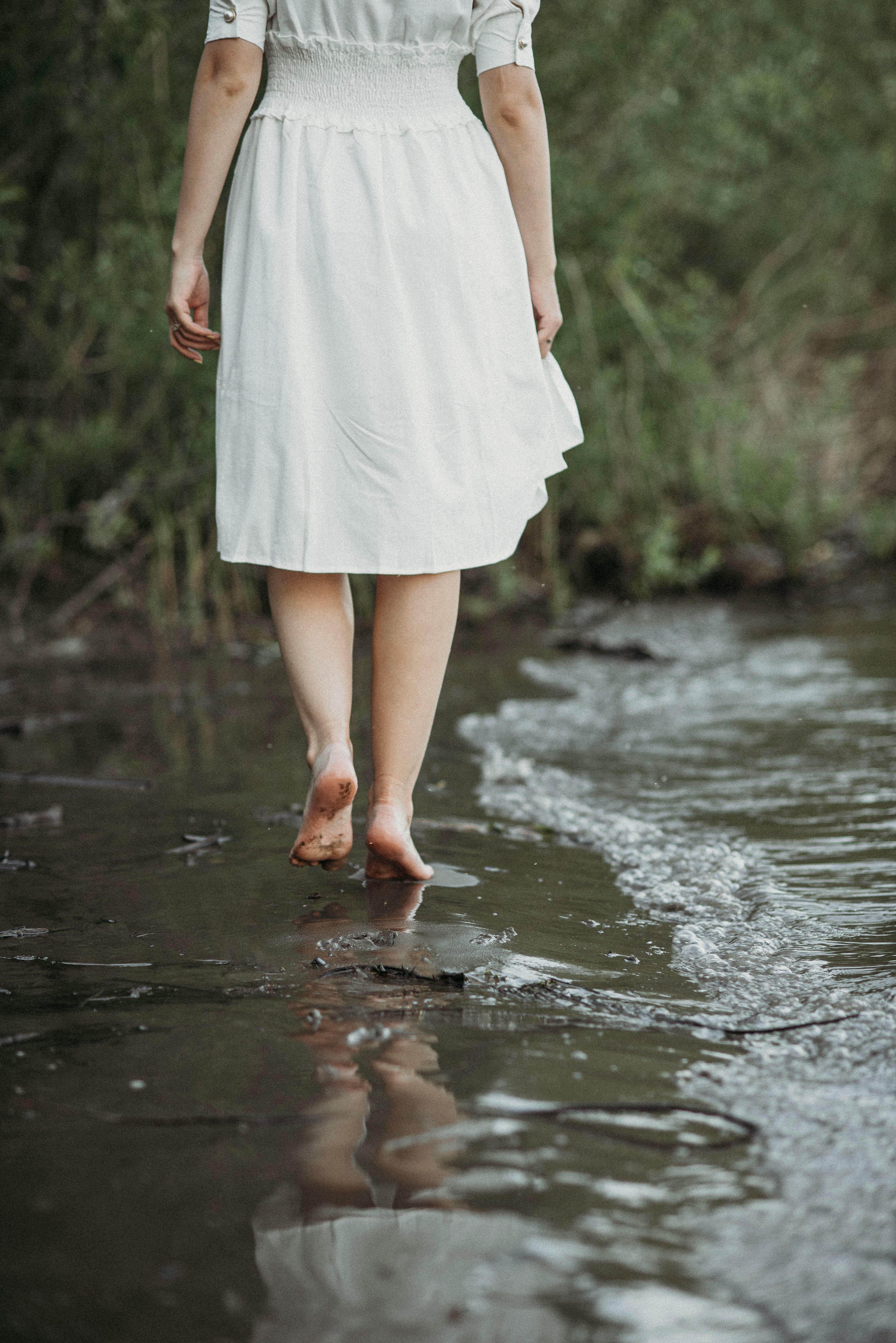 Feet in Dress