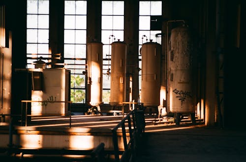 Photo of an Abandoned Industrial Plant