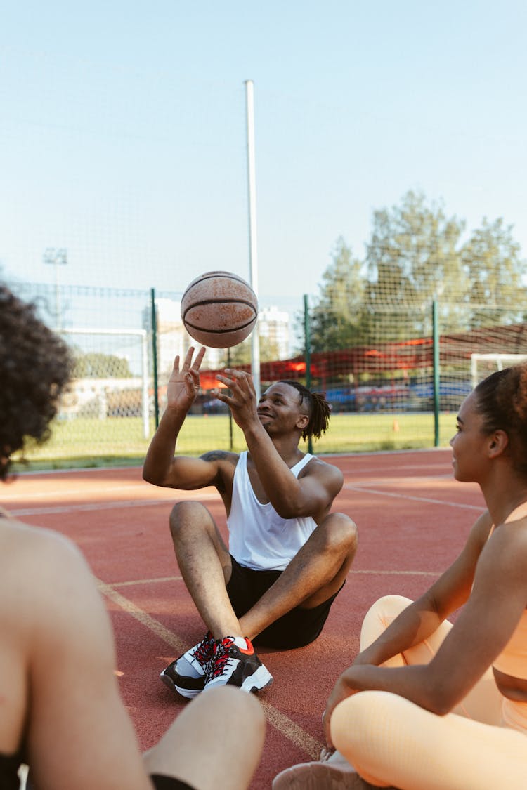 People Playing Basketball