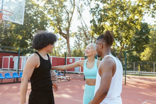 People Playing Basketball