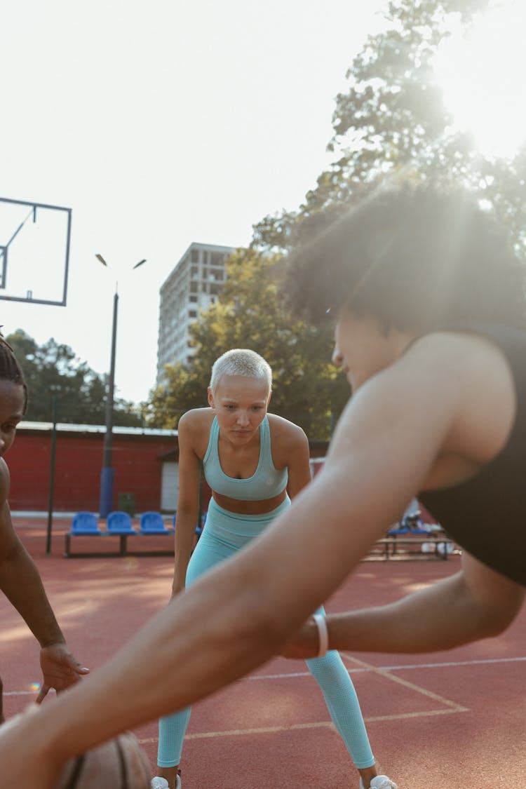 People Playing Basketball