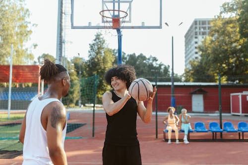 Ücretsiz Basketbol, Basketbol sahası, boş zaman içeren Ücretsiz stok fotoğraf Stok Fotoğraflar