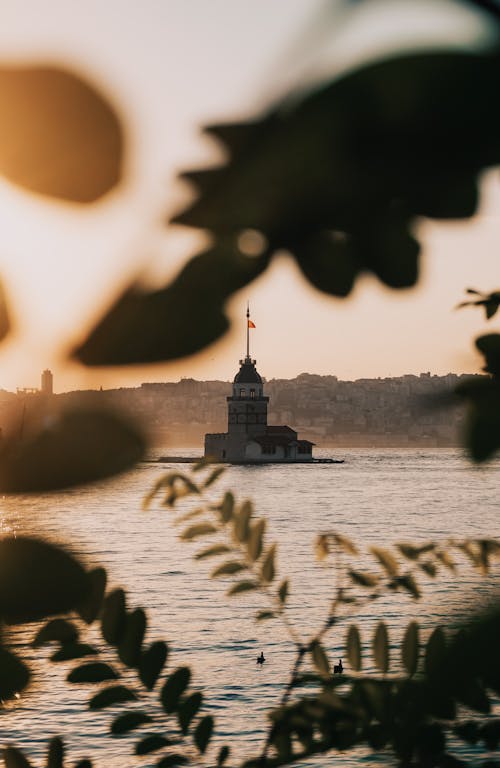 Maiden's Tower During Sunset