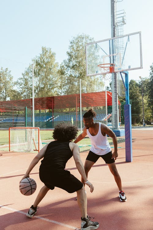 Бесплатное стоковое фото с афро-американец, баскетбол, баскетбольная площадка